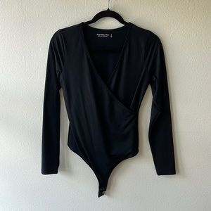 Black Abercrombie Bodysuit